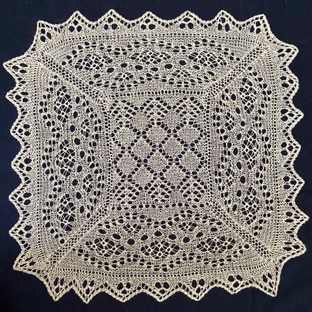 Mini Firth Fine Lace Shawl