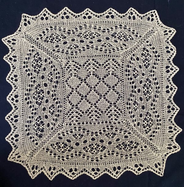 Mini Firth Fine Lace Shawl